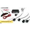 KIT 4 SENSORI DI PARCHEGGIO UNIVERSALI CON DISPLAY LED ACUSTICO