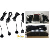 KIT 4 SENSORI DI PARCHEGGIO UNIVERSALI CON DISPLAY LED ACUSTICO