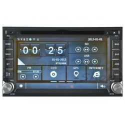 autoradio WinCE 6.0 2din HYUNDAI navigatore touch 6.2" HD DVD GPS WIFI