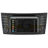 autoradio WinCE 6.0 2din mercedes classe E/CLS navigatore HD DVD GPS